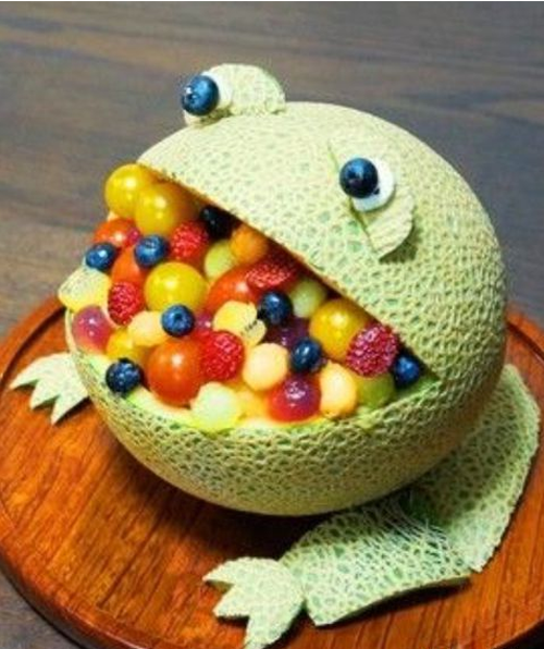 创意水果摆盘 婚礼上的疯狂水果